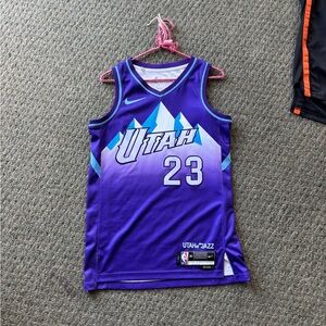 Lauri Markkanen Utah Jazz jersey city edition jersey